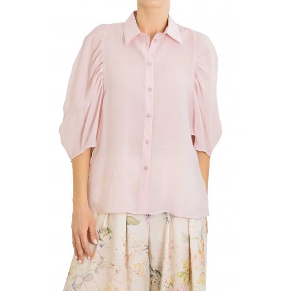 Camicia con maniche a 3/4 e collo classico Imperial